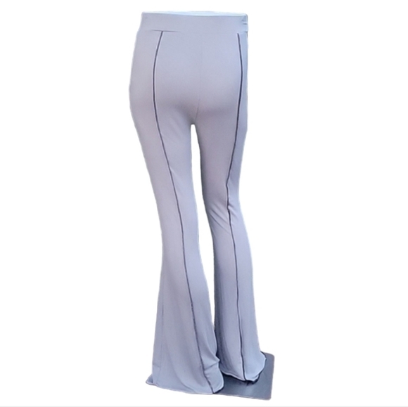 Angel Graphic High Waisted Flare Leg Pants - Picture 10 of 17